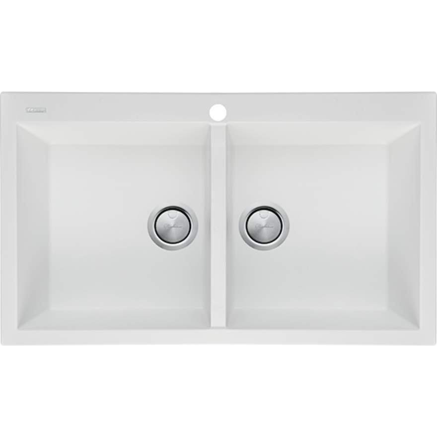Santorini Double Bowl Topmount Sink - Image 2