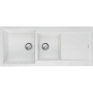Santorini  1 & 3/4 Bowl Topmount Sink With Drainer