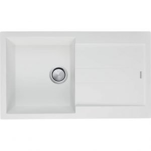 Santorini  Single Bowl Topmount Sink With Drainer