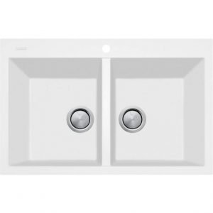Santorini Piccolo Double Bowl Topmount Sink