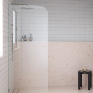Milano Radius Frameless Shower Panel
