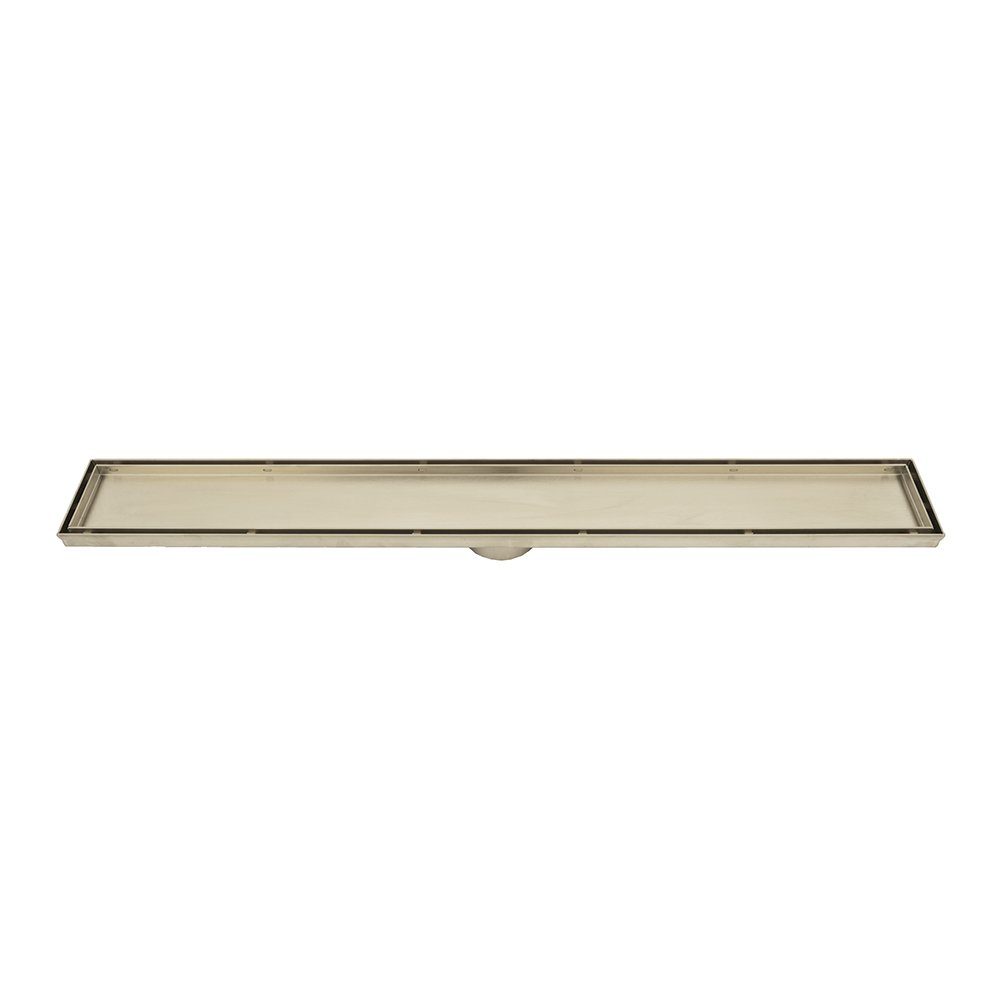 600 TILE INSERT GRATE BRUSHED NICKEL
