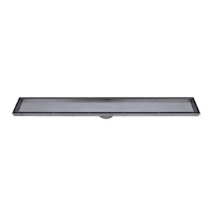 700 TILE INSERT GRATE GUN METAL GREY