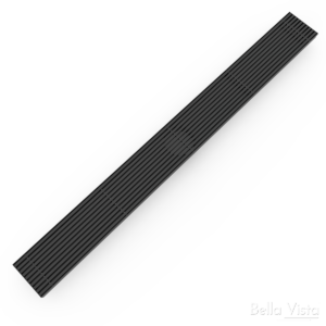 LINEAR SHOWER GRATE BLACK