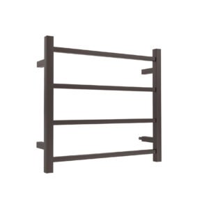 4 BAR HEATED TOWEL RAIL GUN METAL