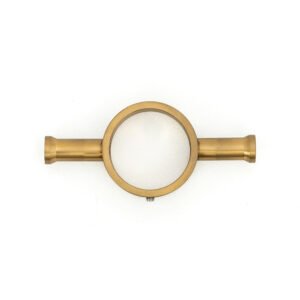 RING HOOK FOR VERTICAL RAILS BRUSHED GOLD