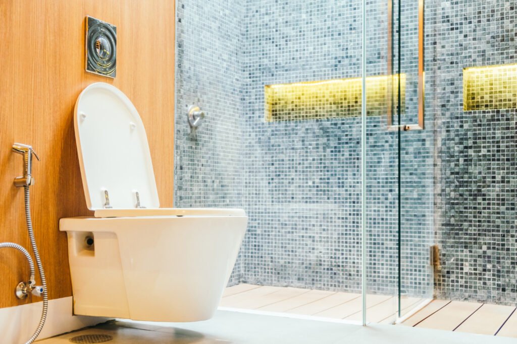 modern toilet