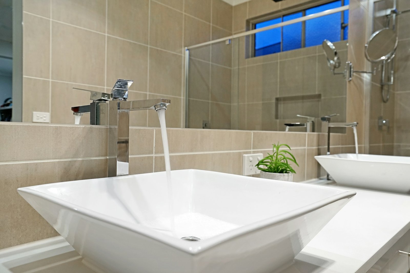 above-counter bathroom basin