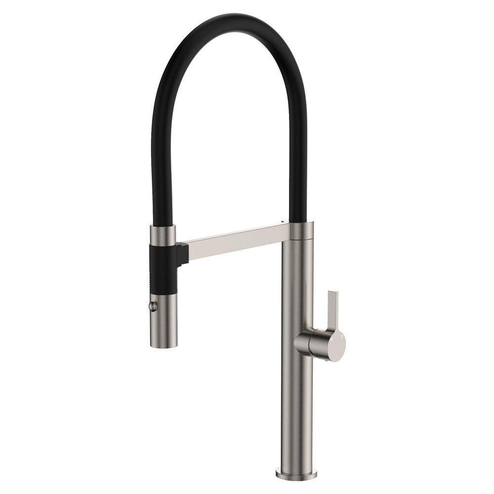 Sansa Pull Down Sink Mixer Brushed Nickel