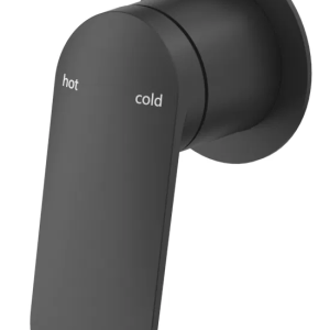 Lantra Shower Mixer – Round Plate – TRIM KIT ONLY_Black