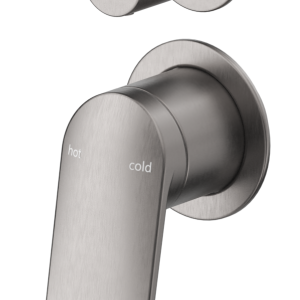 Lantra Shower Mixer Diverter – 2P – TRIM KIT ONLY_Gunmetal