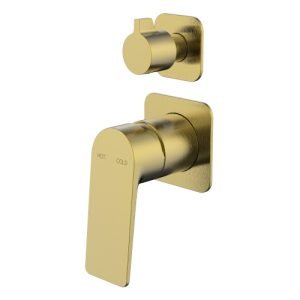 Jenex Diverter Mixer Modern Brass