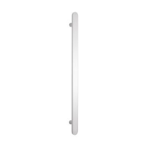 Heated Vertical flat bar towel rail 50 x 930mm Mirror Polished