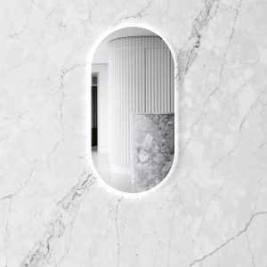 LED Noosa 900(H)x450(W) Frameless Tuffi Mirror