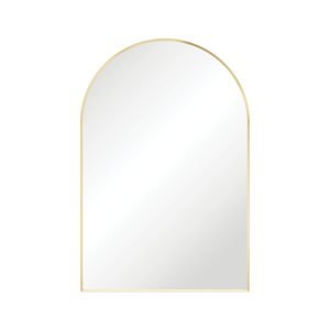 Arch Urban Brass Framed Mirror