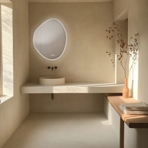 FLESSPEB7090 FLESS Frameless – PEBL – 700mm x 900mm LED Mirror