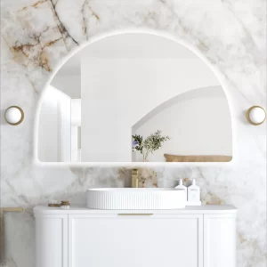 LED Moonlight Archie 800(H)x1200(W) Frameless Tuffi Mirror
