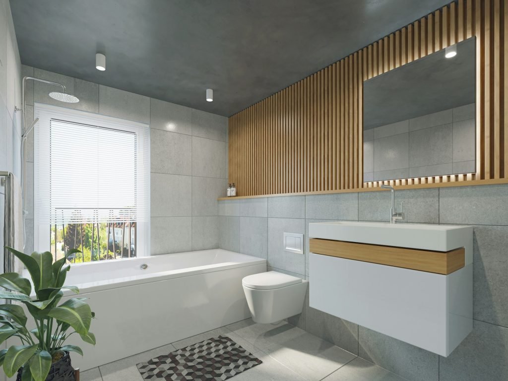 shower and bath combo