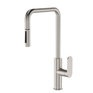 Empire Slim Pull-Out Sink Mixer, Brushed Nickel