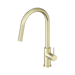 Dolce II Pull Out Sink Mixer Brushed Gold