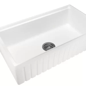 Carysil Fine Fireclay Single Bowl 838 x 457 x 232mm