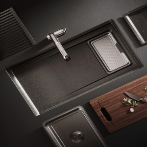 Novaq Handmade Kitchen Sink in Matt Black