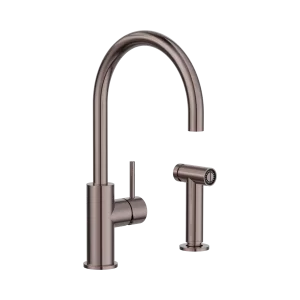 Zen SS316L Kitchen Mixer With Hand Spray Brushed Bronze
