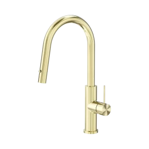 Mecca Smart Sensor Pull Out Kitchen Mixer Brushed Gold