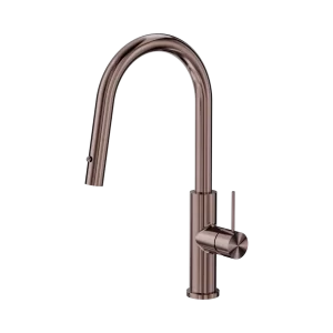 Mecca Smart Sensor Pull Out Kitchen Mixer Brushed Bronze