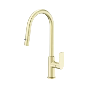 Bianca Pull Out Sink Mixer With Vegie Spray Function Brushed Gold