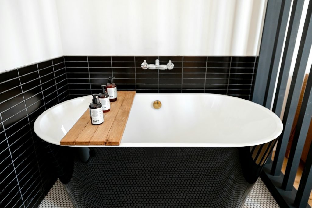 steel bathtub