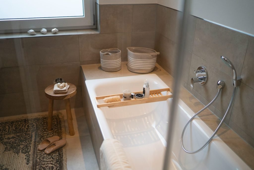 small bathtub